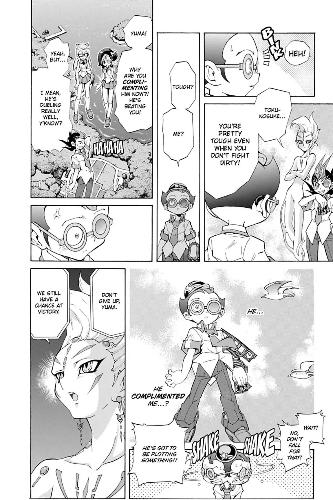 Yu-Gi-Oh! Zexal Chapter 6 page 16 - Chapter 6: Vol.1 Rank 6: Yesterday's Enemy Is...?!