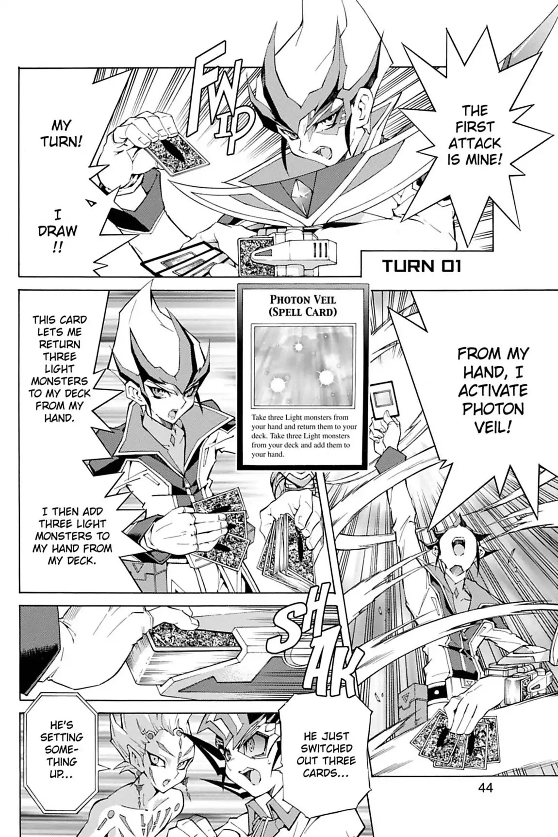 Yu-Gi-Oh! Zexal Chapter 8 page 6 - Chapter 8: Vol.2 Rank 8: Galaxy-Eyes Photon Dragon!!