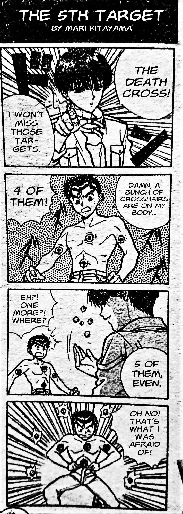 Yu Yu Hakusho - 4-Koma Chapter 3 page 1 - Chapter 3: The 5th Target