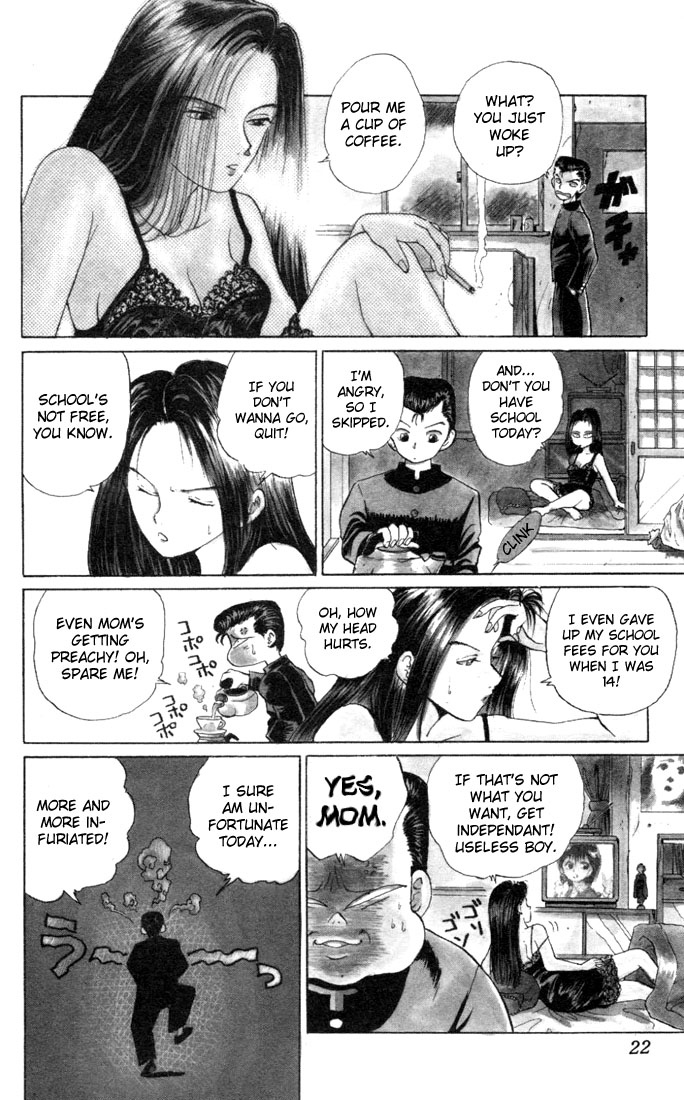 Yu Yu Hakusho Chapter 1 page 20 - Chapter 1