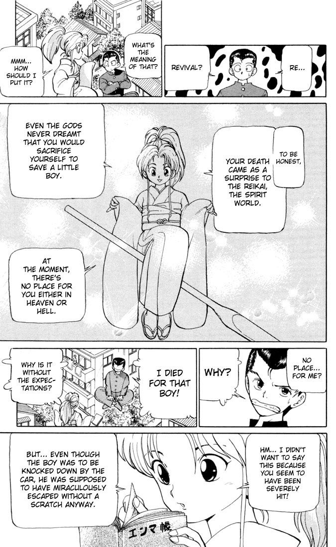 Yu Yu Hakusho Chapter 1 page 35 - Chapter 1