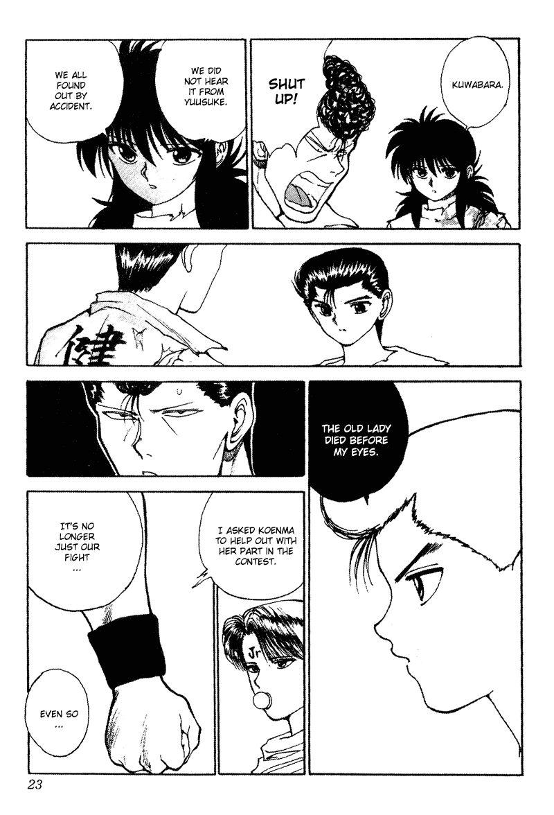 Yu Yu Hakusho Chapter 101 page 20 - Chapter 101