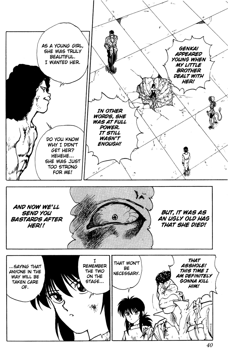 Yu Yu Hakusho Chapter 102 page 14 - Chapter 102