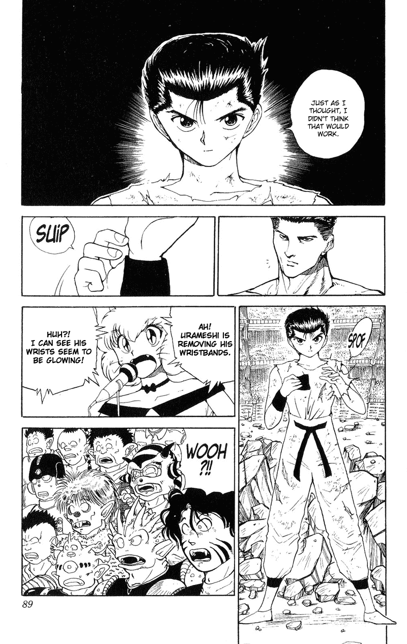 Yu Yu Hakusho Chapter 105 page 3 - Chapter 105