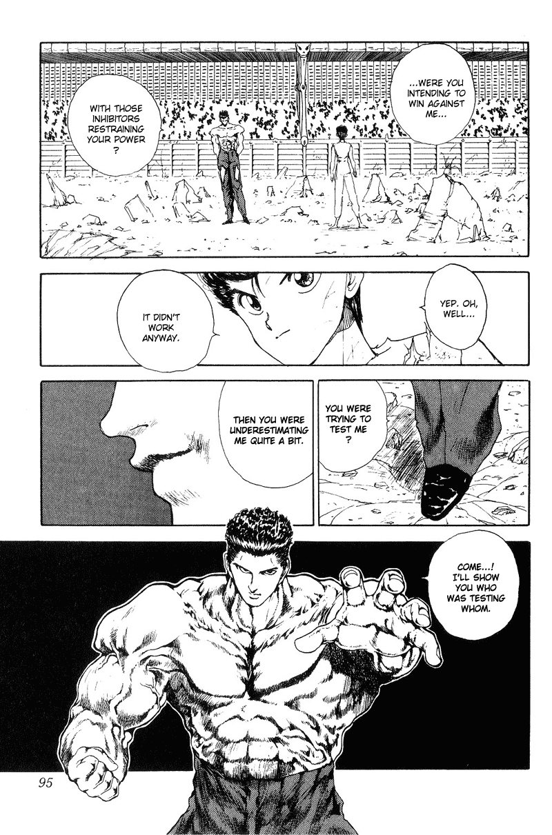 Yu Yu Hakusho Chapter 105 page 9 - Chapter 105