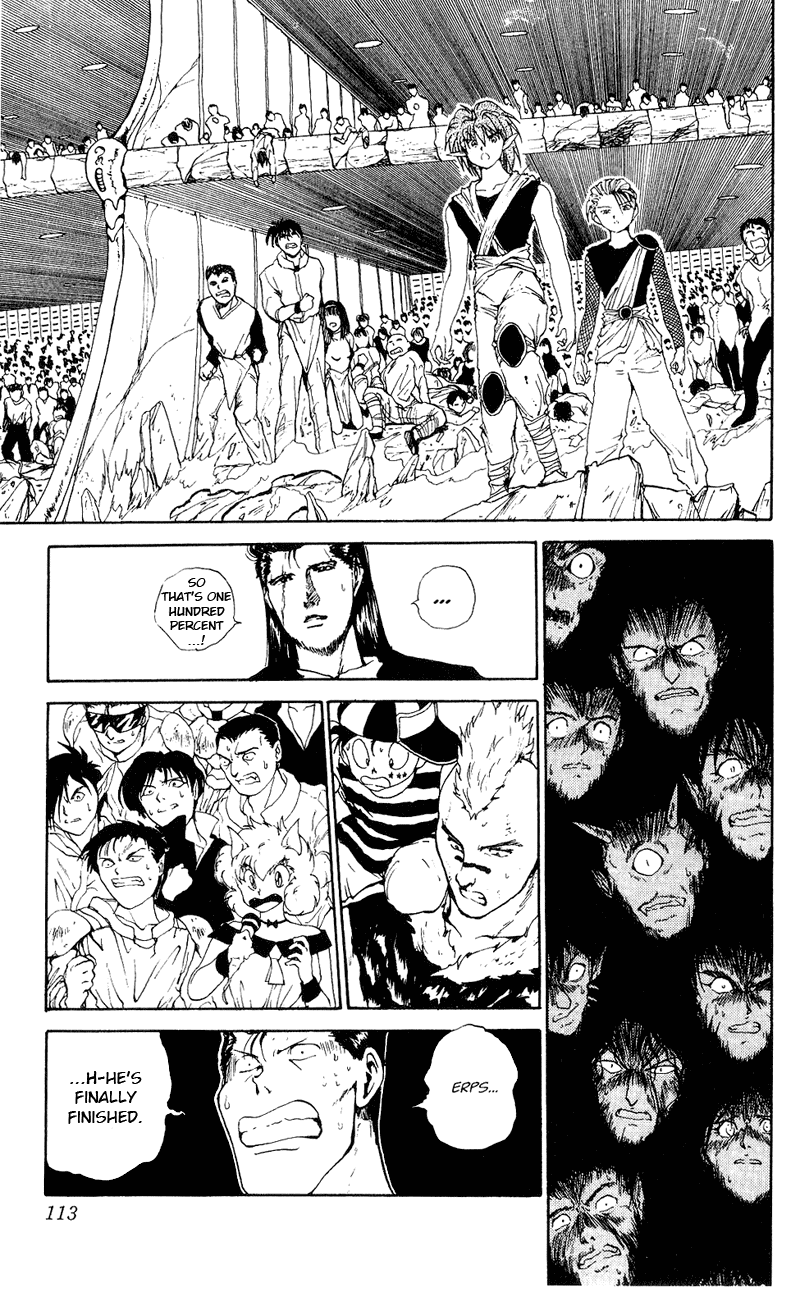 Yu Yu Hakusho Chapter 106 page 6 - Chapter 106