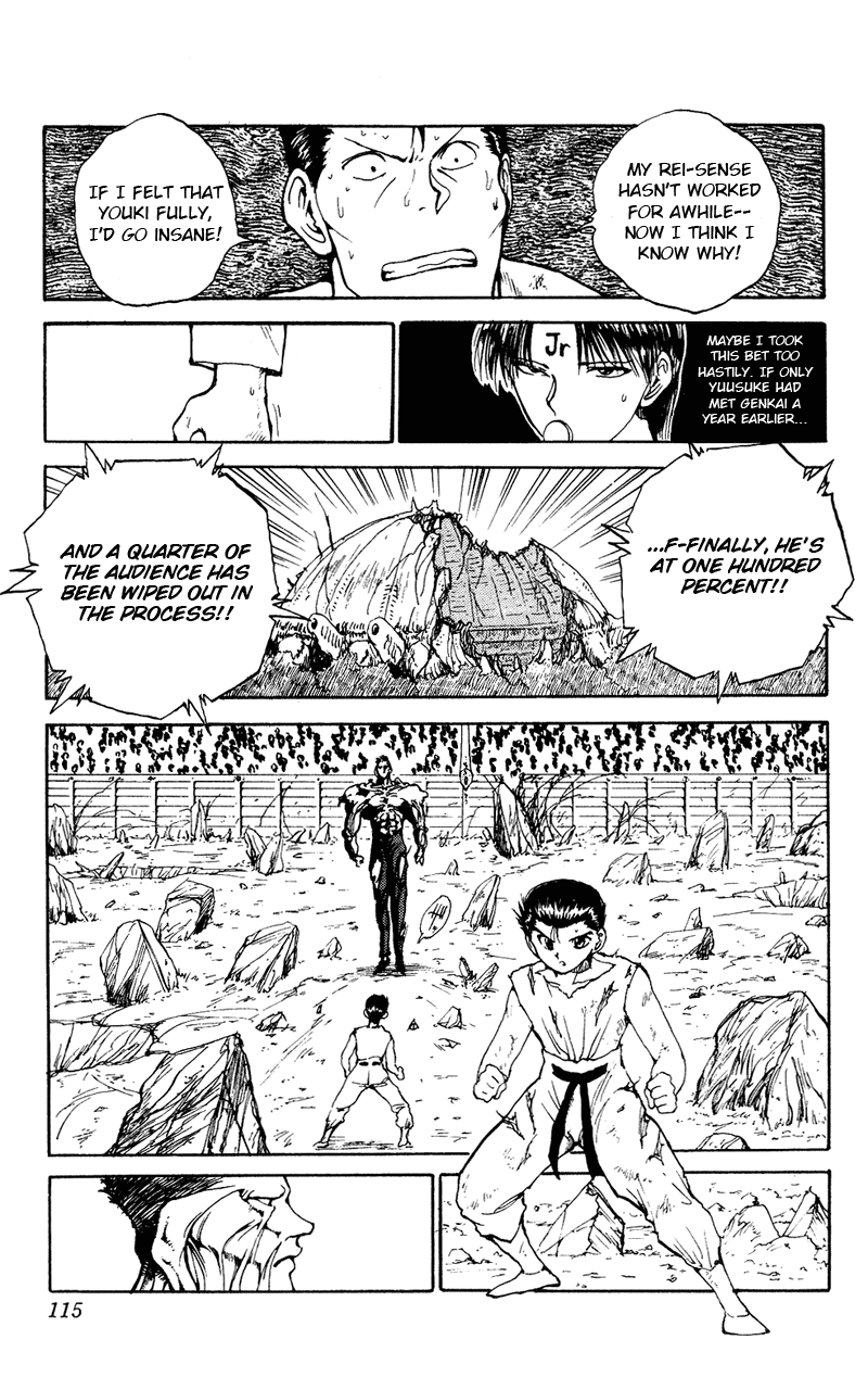 Yu Yu Hakusho Chapter 106 page 8 - Chapter 106