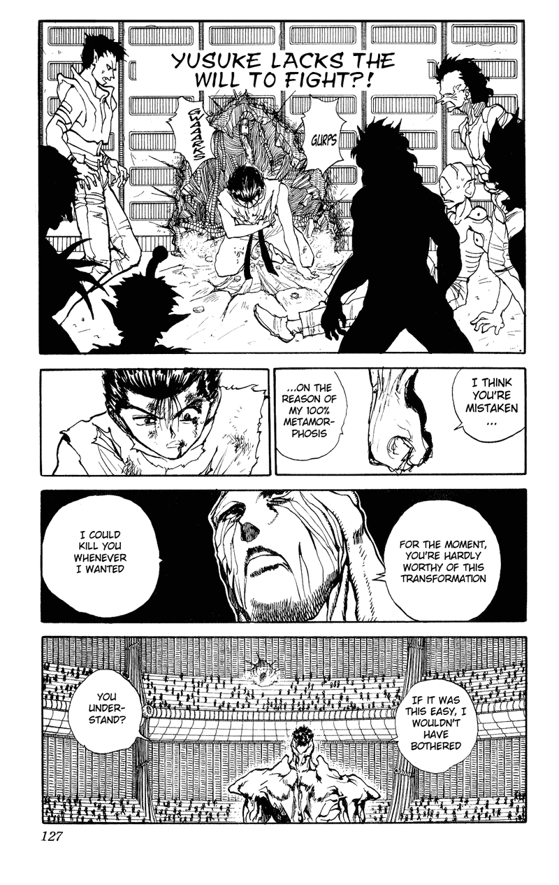 Yu Yu Hakusho Chapter 107 page 1 - Chapter 107