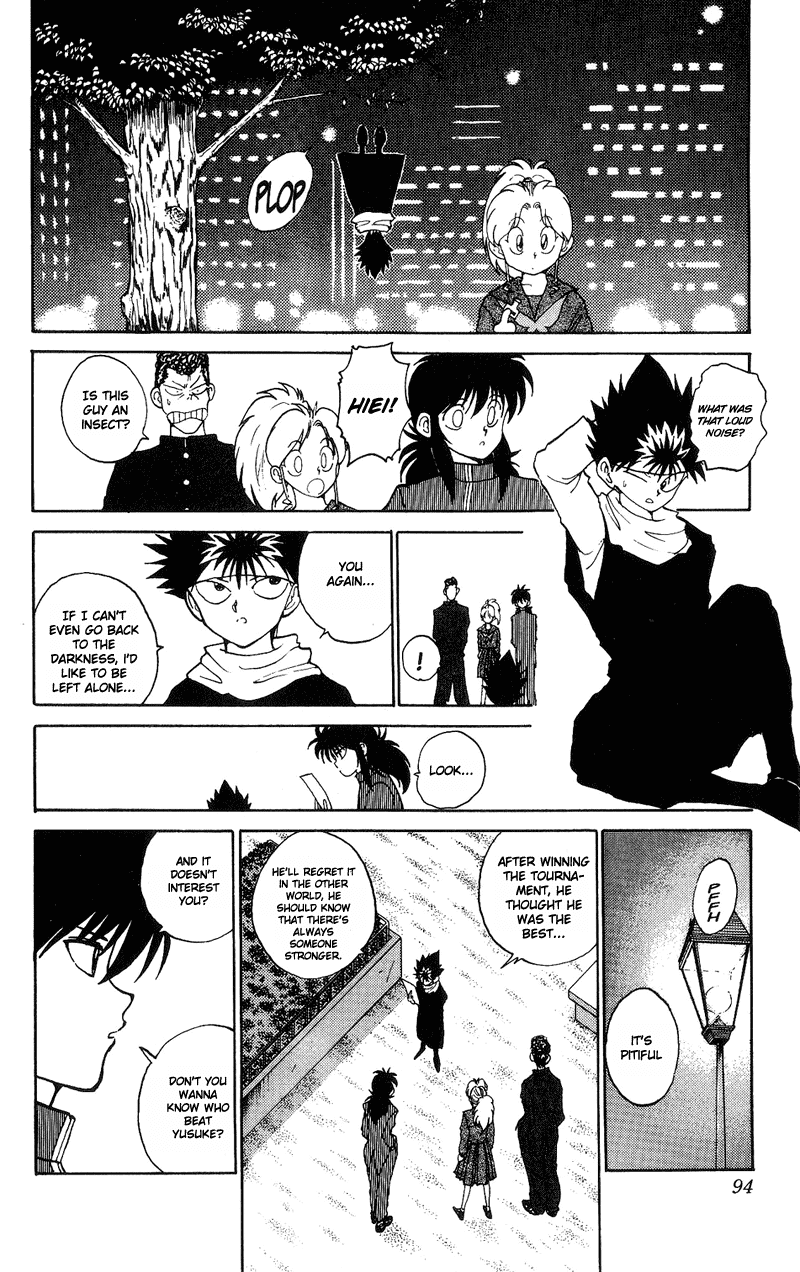 Yu Yu Hakusho Chapter 114 page 8 - Chapter 114
