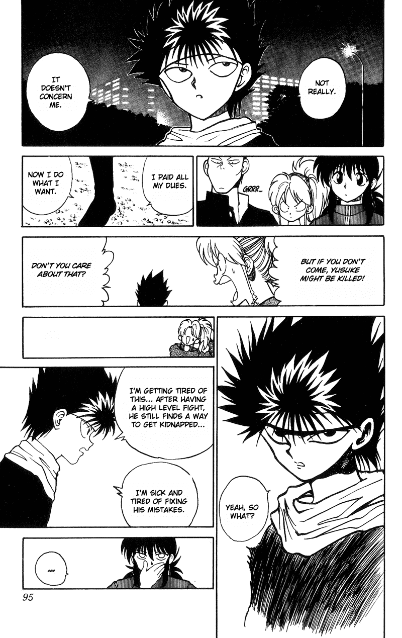 Yu Yu Hakusho Chapter 114 page 9 - Chapter 114