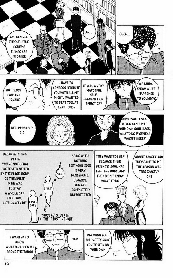 Yu Yu Hakusho Chapter 119 page 13 - Chapter 119