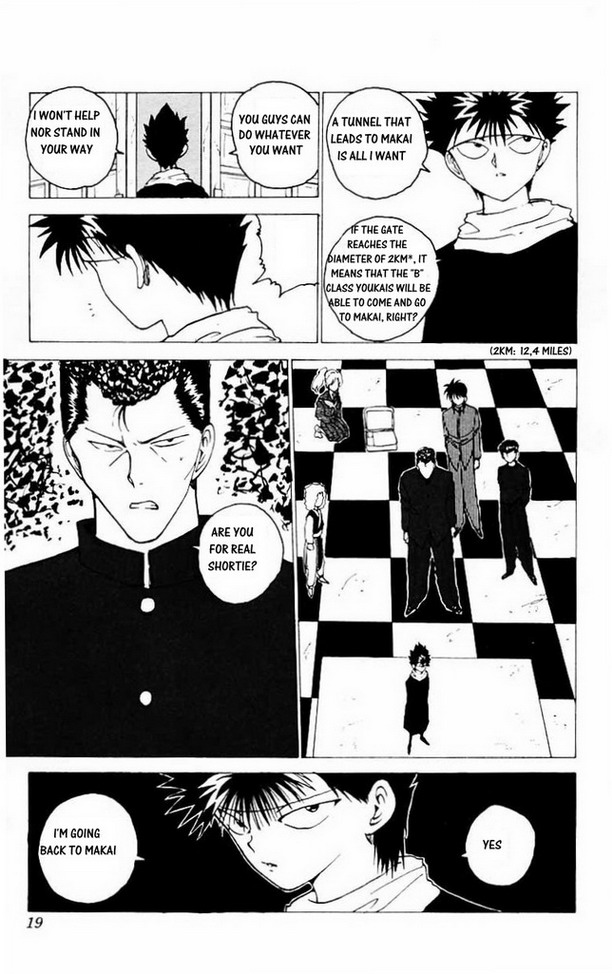 Yu Yu Hakusho Chapter 119 page 19 - Chapter 119