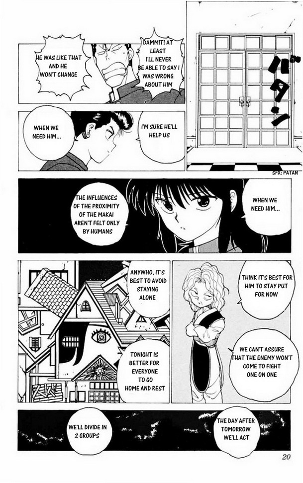 Yu Yu Hakusho Chapter 119 page 20 - Chapter 119