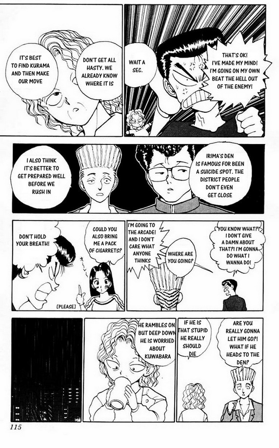 Yu Yu Hakusho Chapter 124 page 12 - Chapter 124