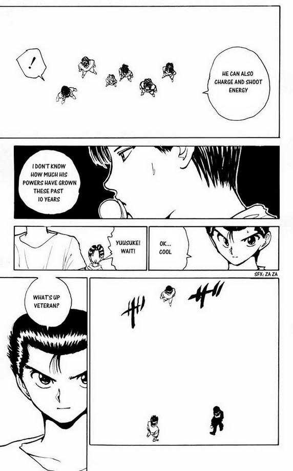 Yu Yu Hakusho Chapter 128 page 7 - Chapter 128