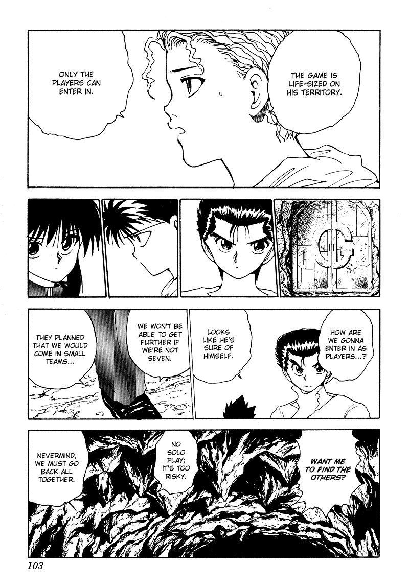 Yu Yu Hakusho Chapter 133 page 19 - Chapter 133