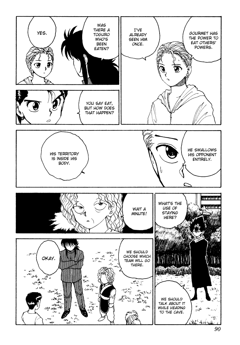 Yu Yu Hakusho Chapter 133 page 6 - Chapter 133