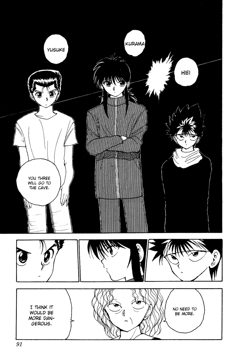Yu Yu Hakusho Chapter 133 page 7 - Chapter 133