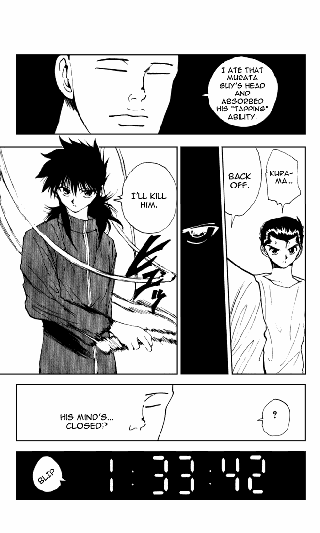 Yu Yu Hakusho Chapter 137 page 18 - Chapter 137