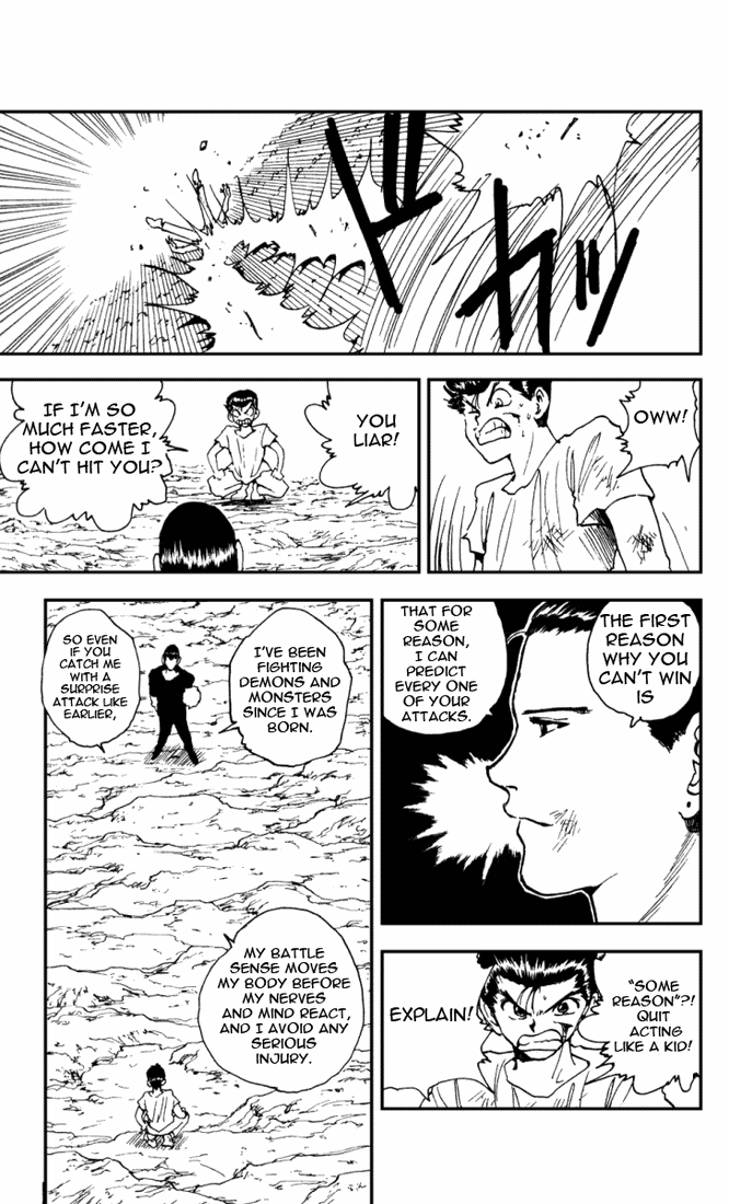 Yu Yu Hakusho Chapter 140 page 5 - Chapter 140