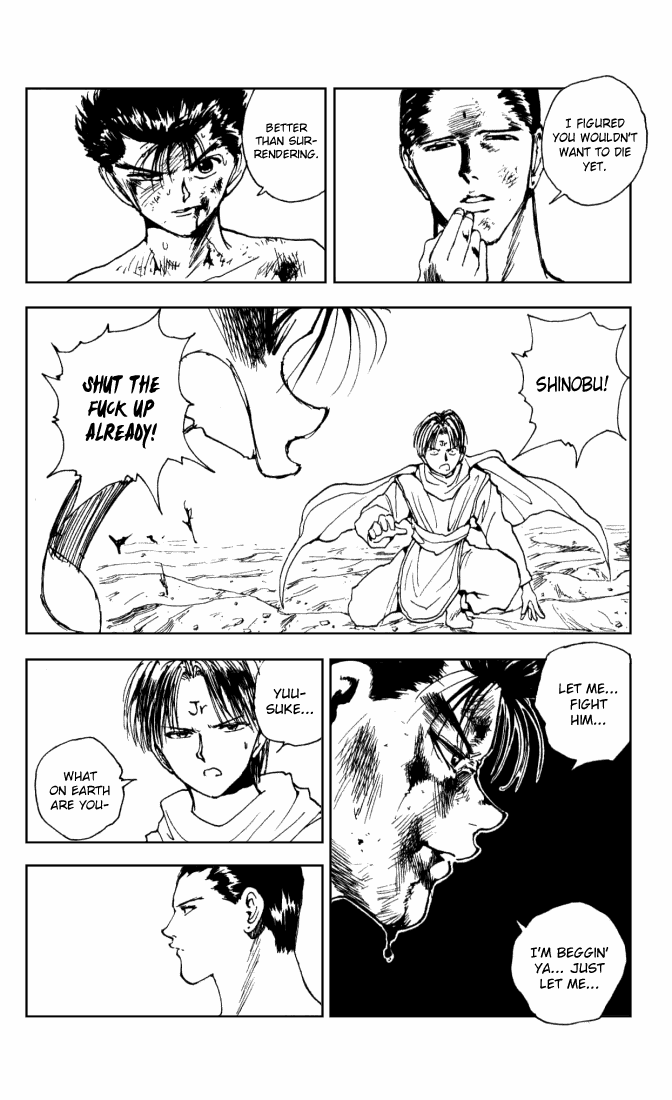Yu Yu Hakusho Chapter 143 page 18 - Chapter 143