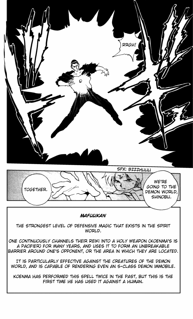 Yu Yu Hakusho Chapter 144 page 10 - Chapter 144