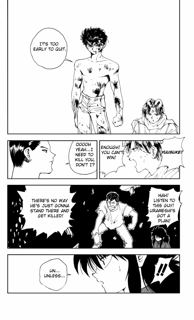 Yu Yu Hakusho Chapter 144 page 18 - Chapter 144