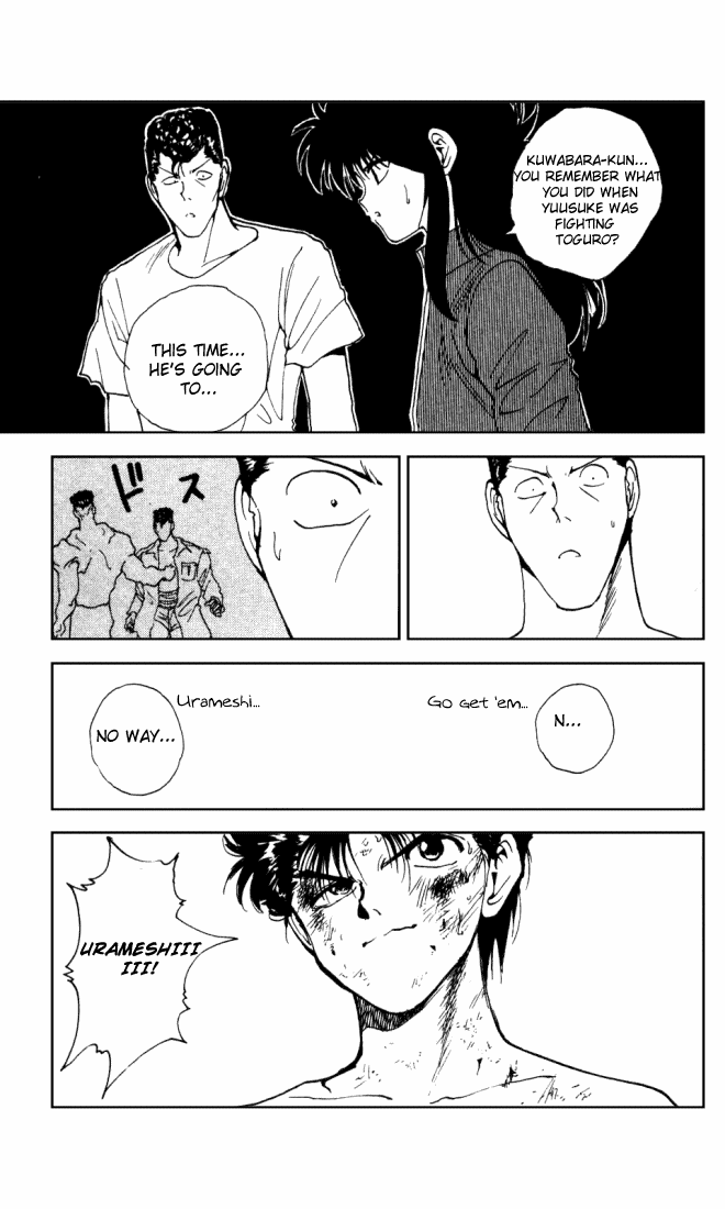Yu Yu Hakusho Chapter 144 page 19 - Chapter 144
