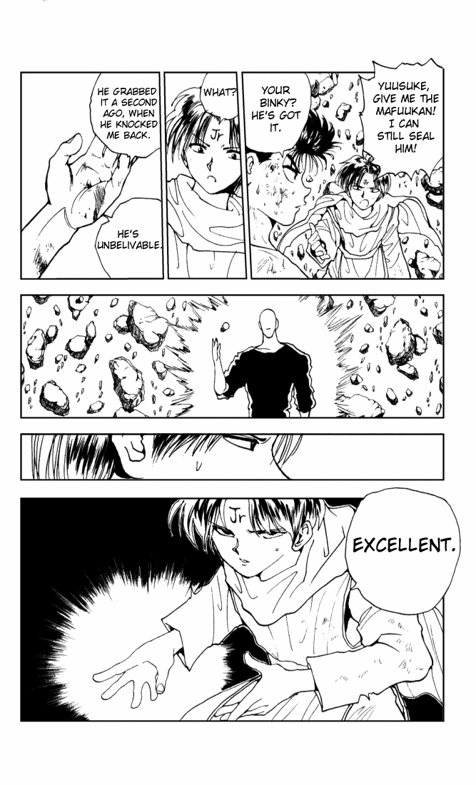Yu Yu Hakusho Chapter 144 page 8 - Chapter 144