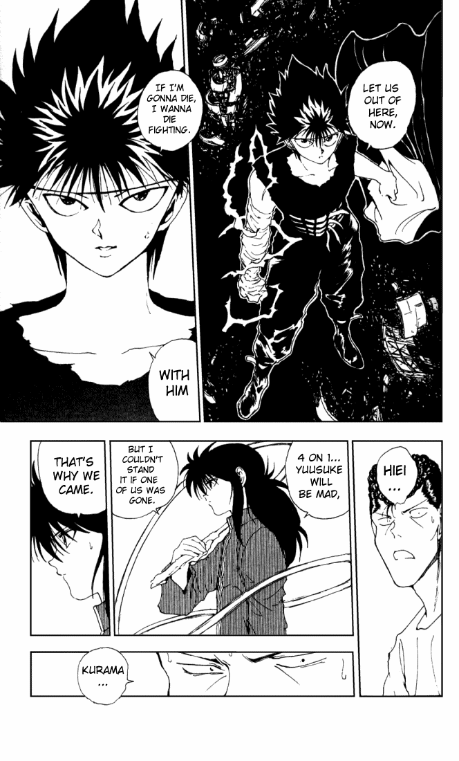 Yu Yu Hakusho Chapter 145 page 6 - Chapter 145