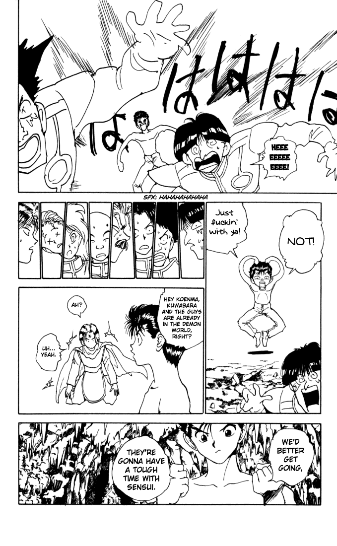 Yu Yu Hakusho Chapter 148 page 16 - Chapter 148