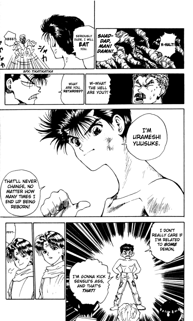 Yu Yu Hakusho Chapter 148 page 17 - Chapter 148