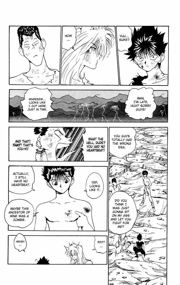 Yu Yu Hakusho Chapter 149 page 11 - Chapter 149