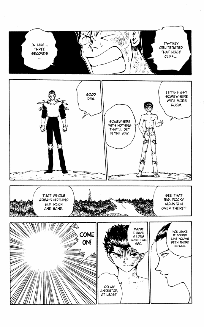 Yu Yu Hakusho Chapter 150 page 12 - Chapter 150