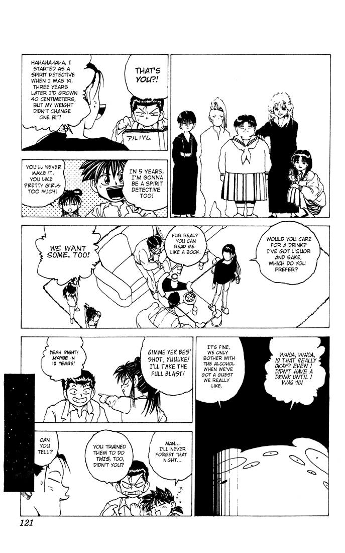 Yu Yu Hakusho Chapter 154 page 18 - Chapter 154