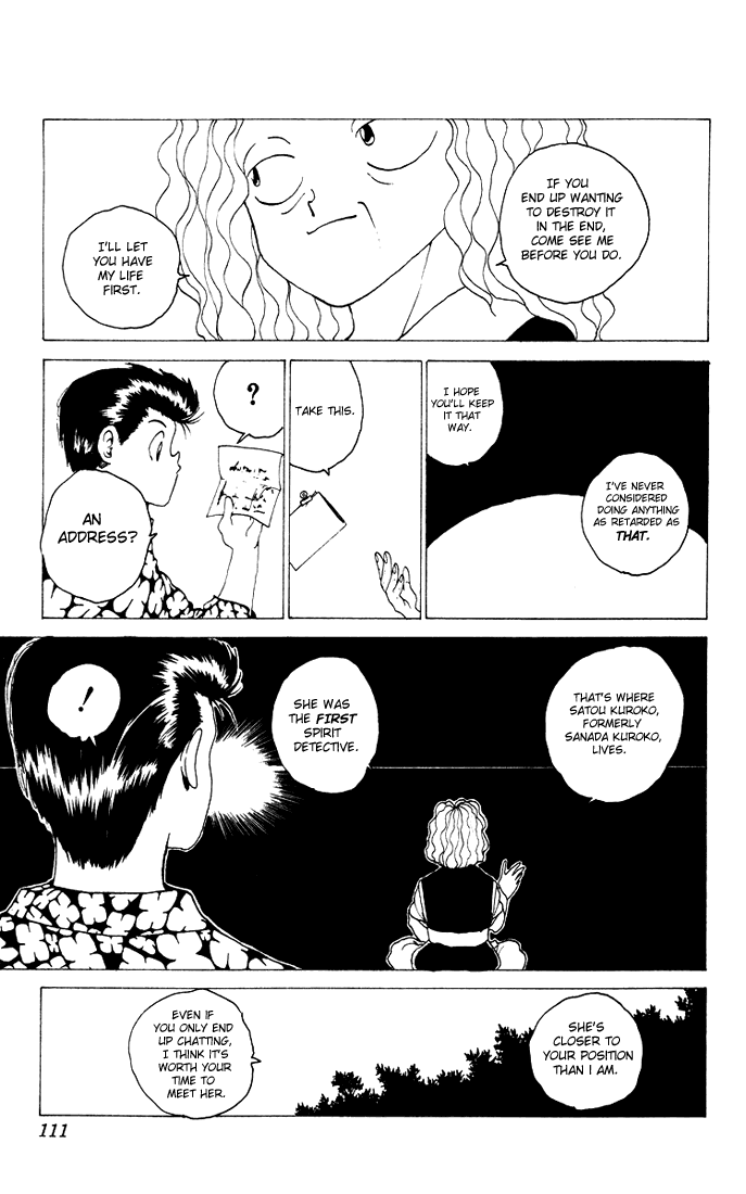 Yu Yu Hakusho Chapter 154 page 8 - Chapter 154