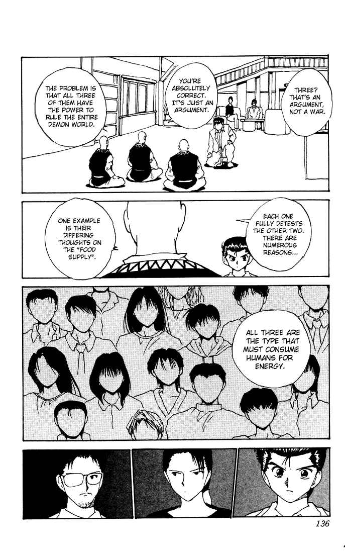 Yu Yu Hakusho Chapter 155 page 14 - Chapter 155