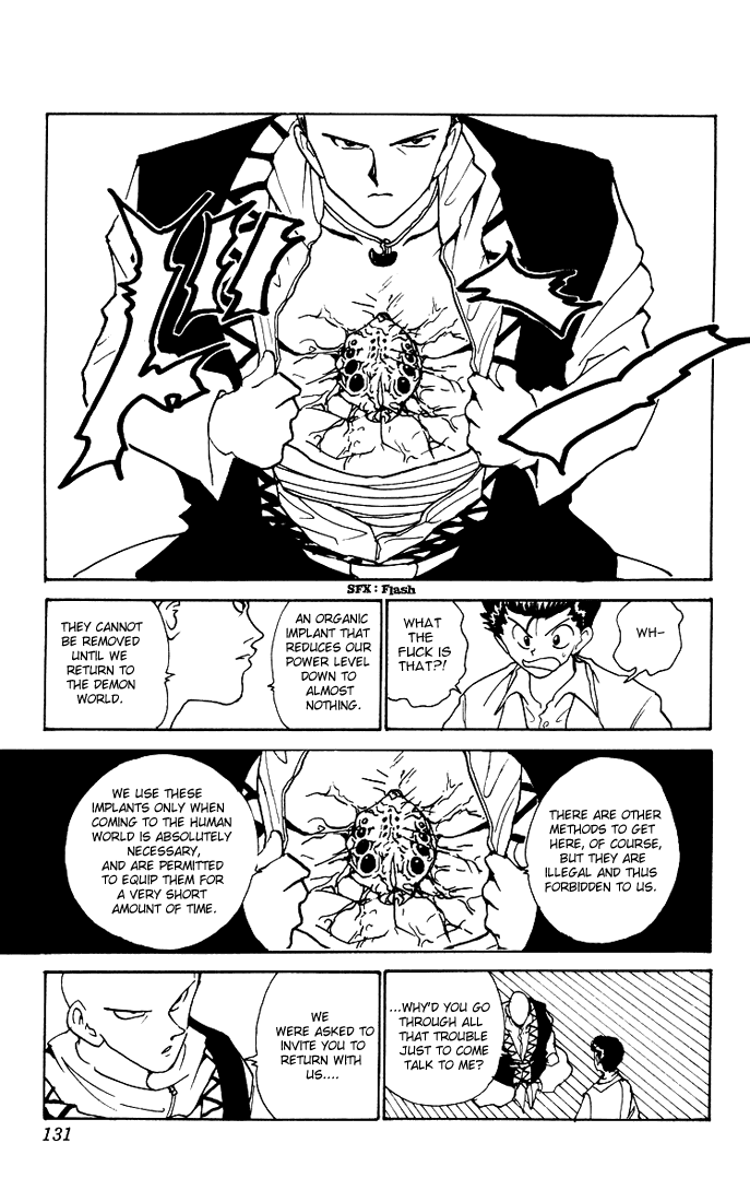 Yu Yu Hakusho Chapter 155 page 9 - Chapter 155