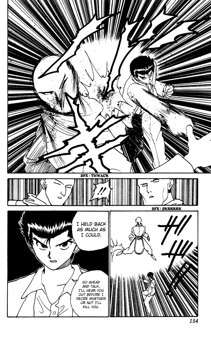 Yu Yu Hakusho Chapter 156 page 11 - Chapter 156