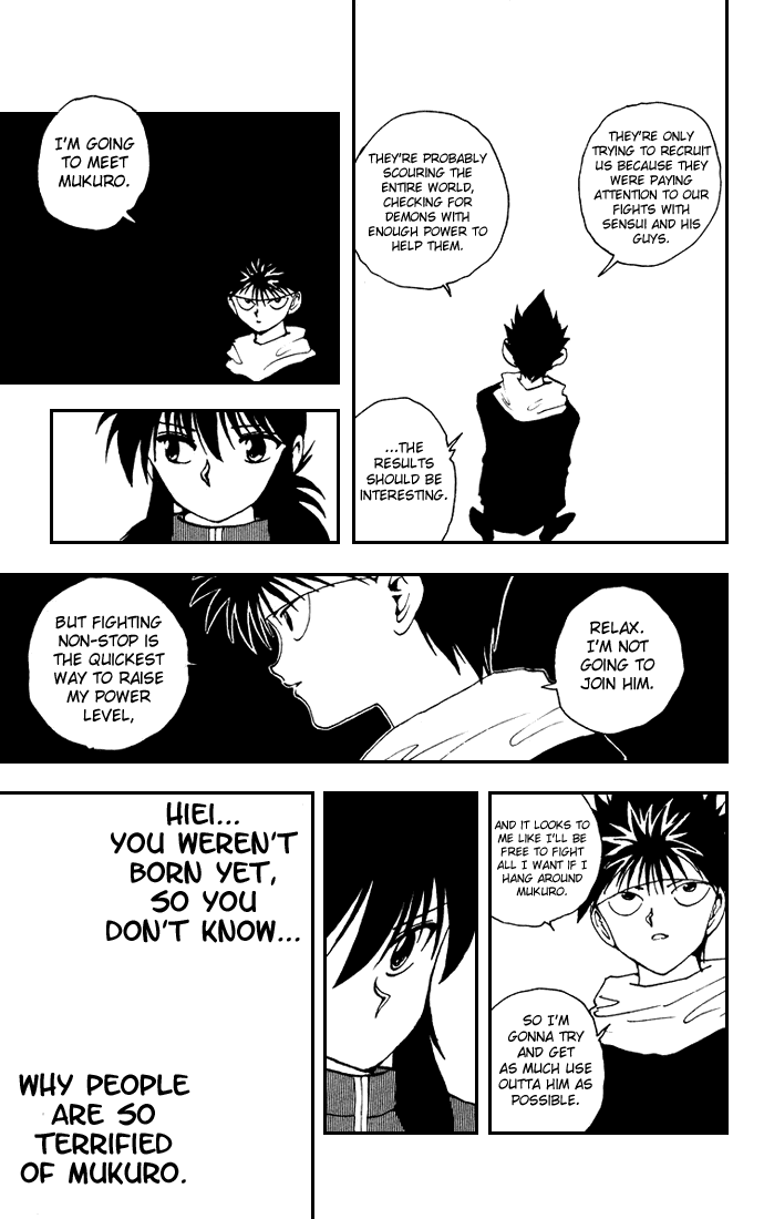 Yu Yu Hakusho Chapter 157 page 16 - Chapter 157