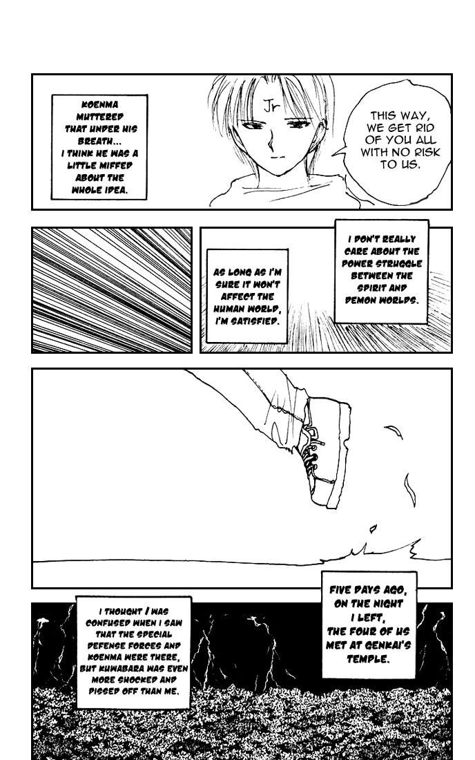 Yu Yu Hakusho Chapter 158 page 6 - Chapter 158