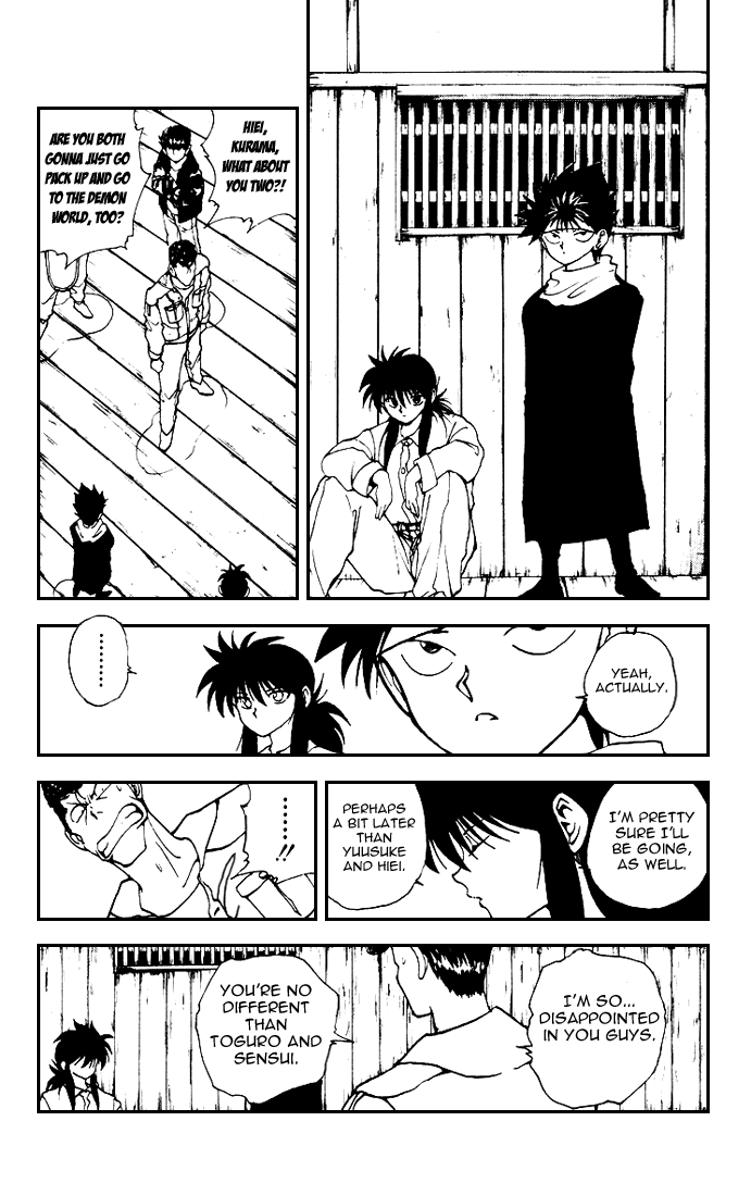 Yu Yu Hakusho Chapter 158 page 8 - Chapter 158