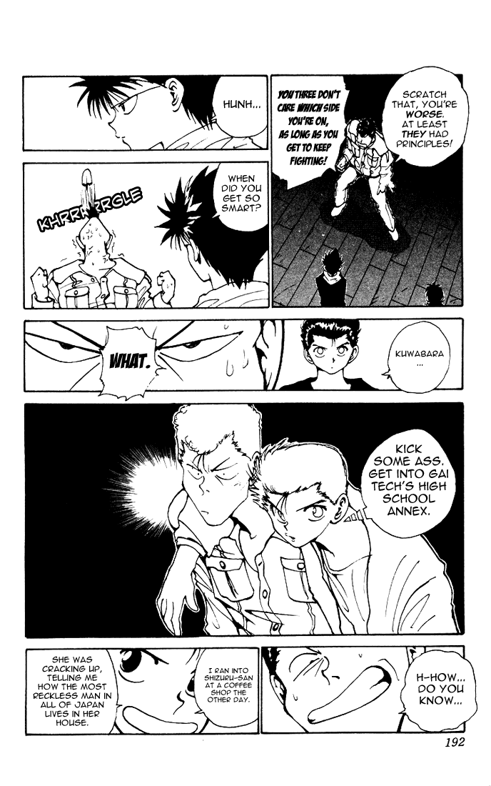 Yu Yu Hakusho Chapter 158 page 9 - Chapter 158