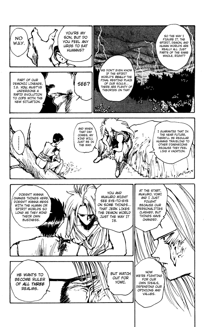 Yu Yu Hakusho Chapter 163 page 17 - Chapter 163