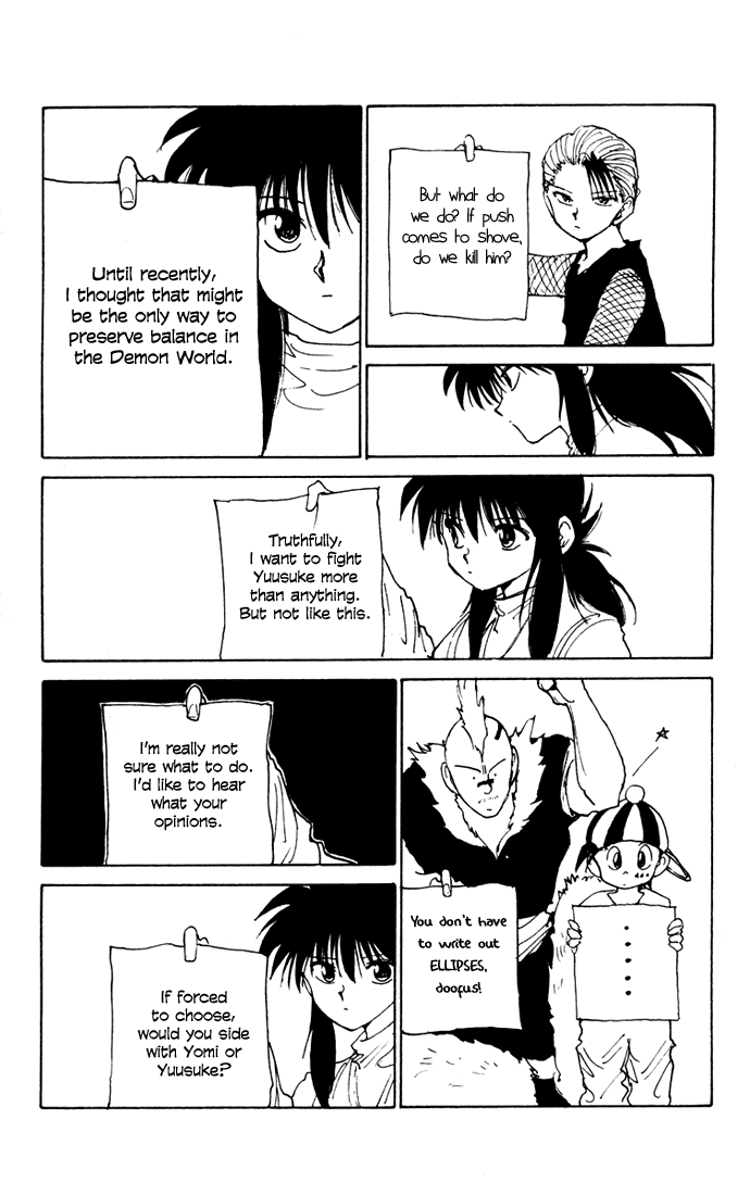 Yu Yu Hakusho Chapter 164 page 10 - Chapter 164