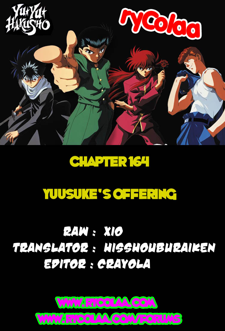 Yu Yu Hakusho Chapter 164 page 20 - Chapter 164