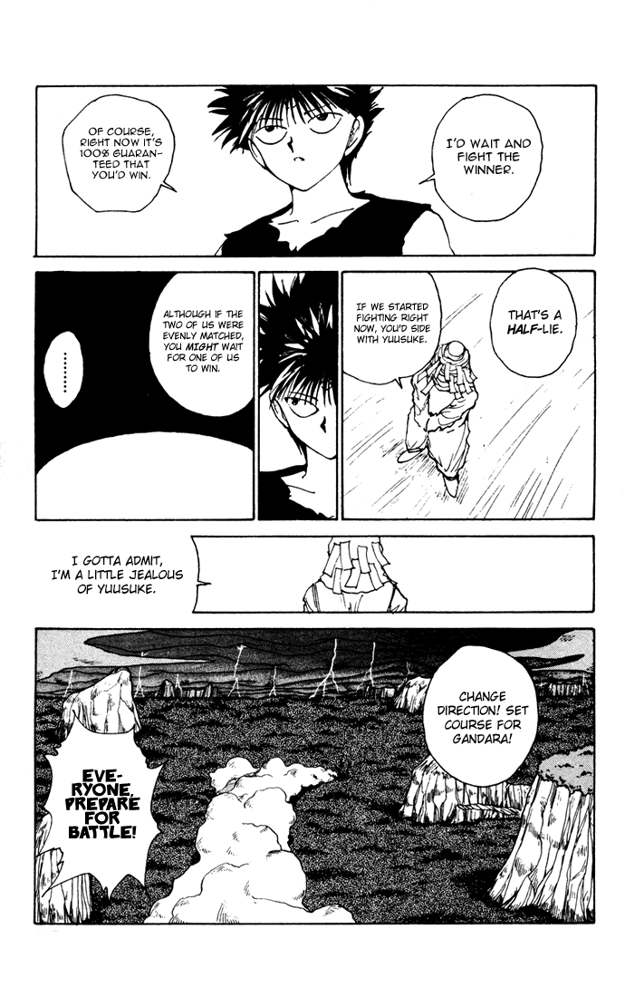 Yu Yu Hakusho Chapter 164 page 8 - Chapter 164