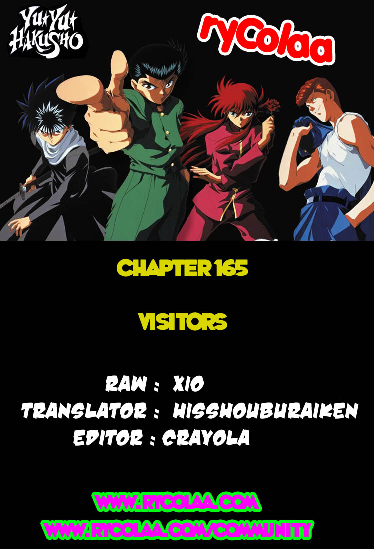 Yu Yu Hakusho Chapter 165 page 20 - Chapter 165
