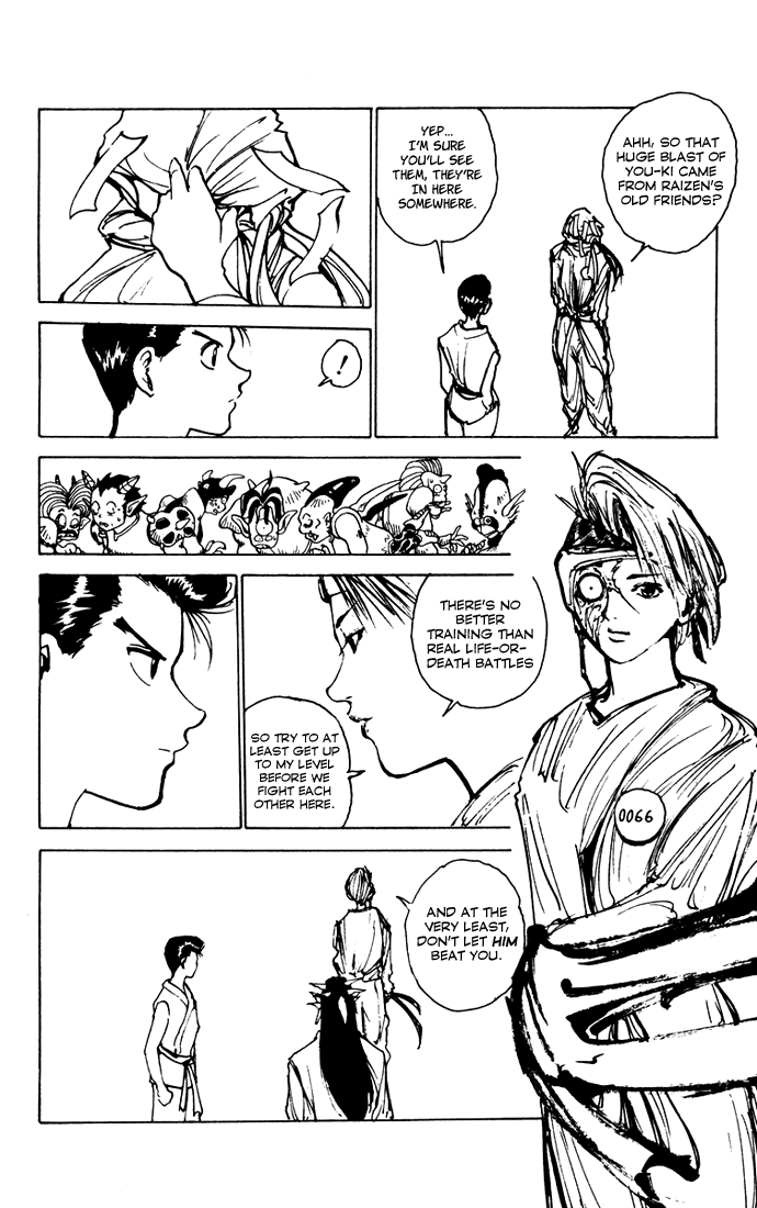 Yu Yu Hakusho Chapter 166 page 7 - Chapter 166