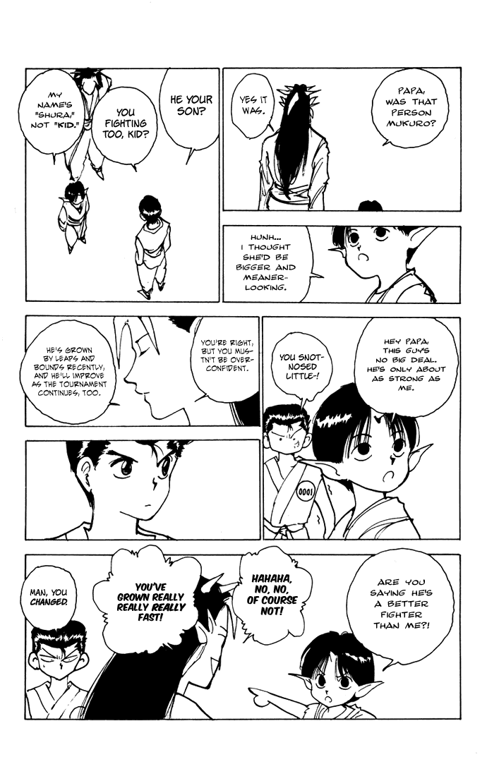 Yu Yu Hakusho Chapter 166 page 8 - Chapter 166